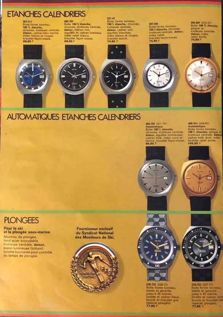 1971 Kelton / Timex Catalog / Brochure 2