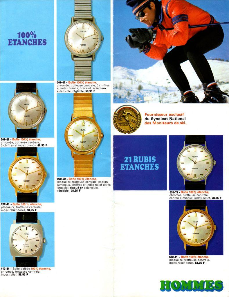 1968 Kelton/Timex Catalog Brochure 3