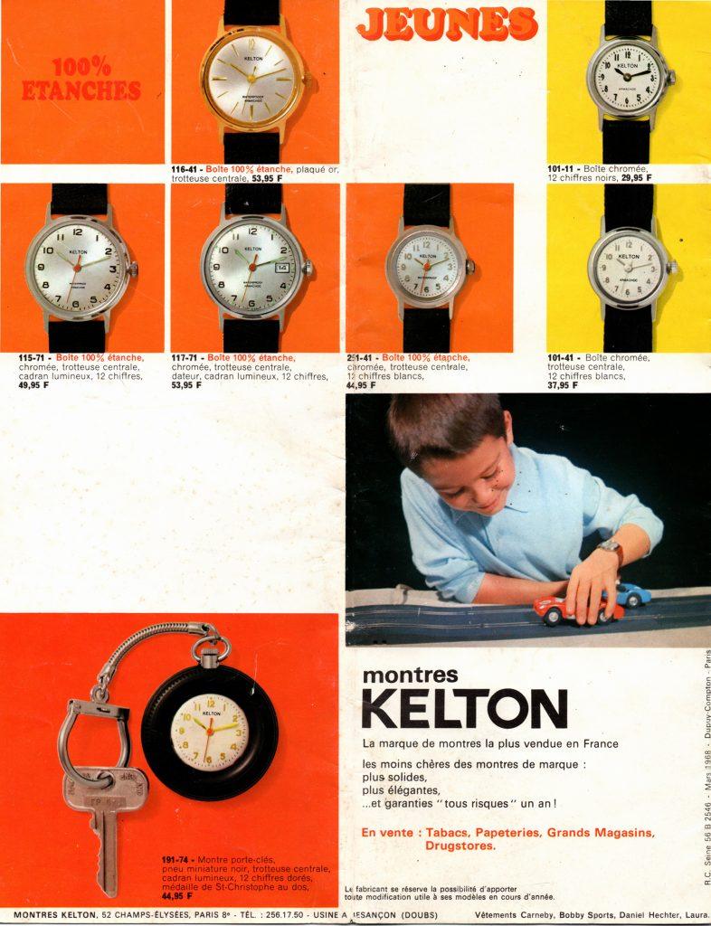 1968 Kelton/Timex Catalog Brochure 8