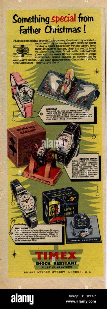 1950 Timex Ad