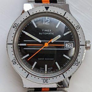 Timex Viscount Calendar Automatic Dive Watch 46671 10878 [1978]