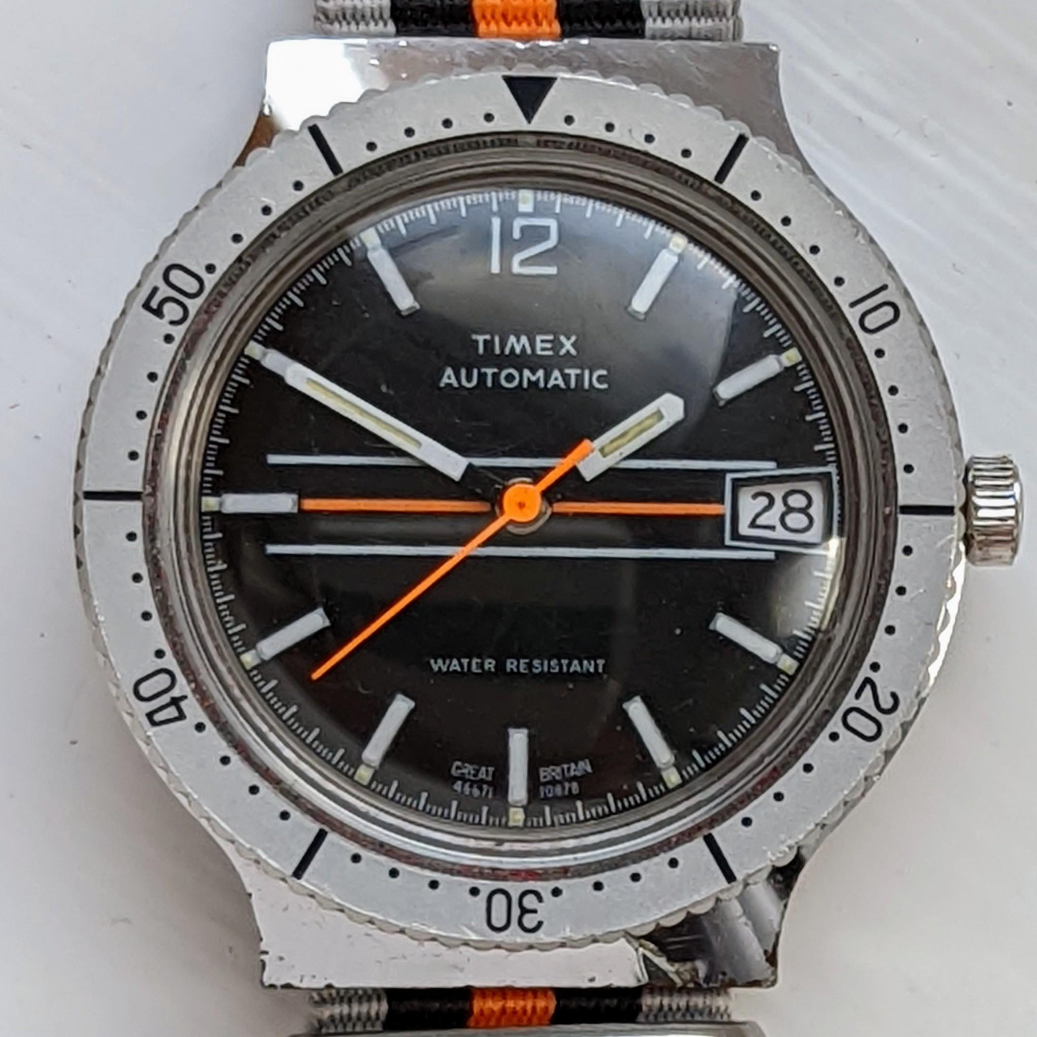 Vintage Timex Viscount 46671-10878 1978