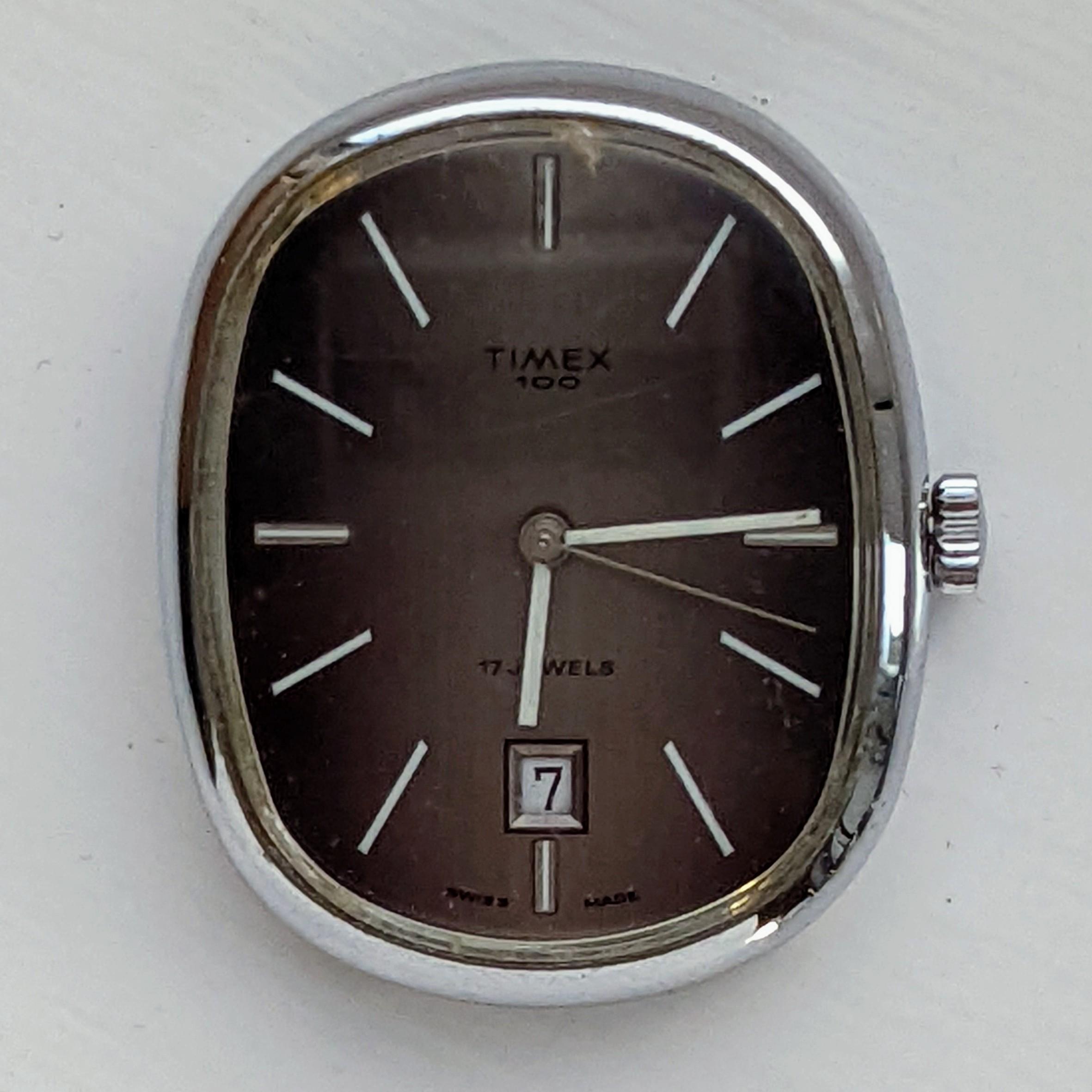 Vintage Timex 100 66550-18175 1975