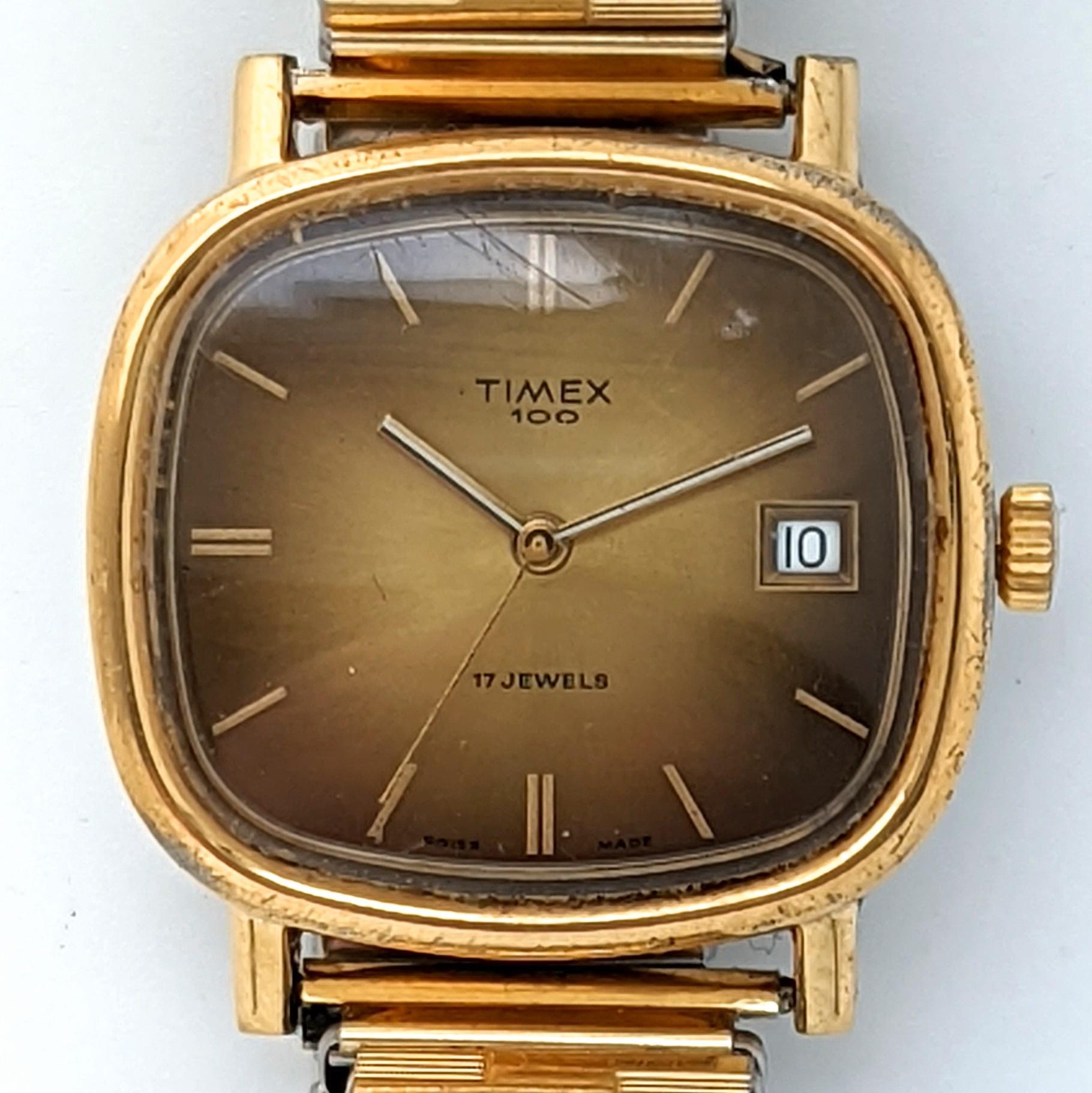 Vintage Timex 100 66760-18175 1975
