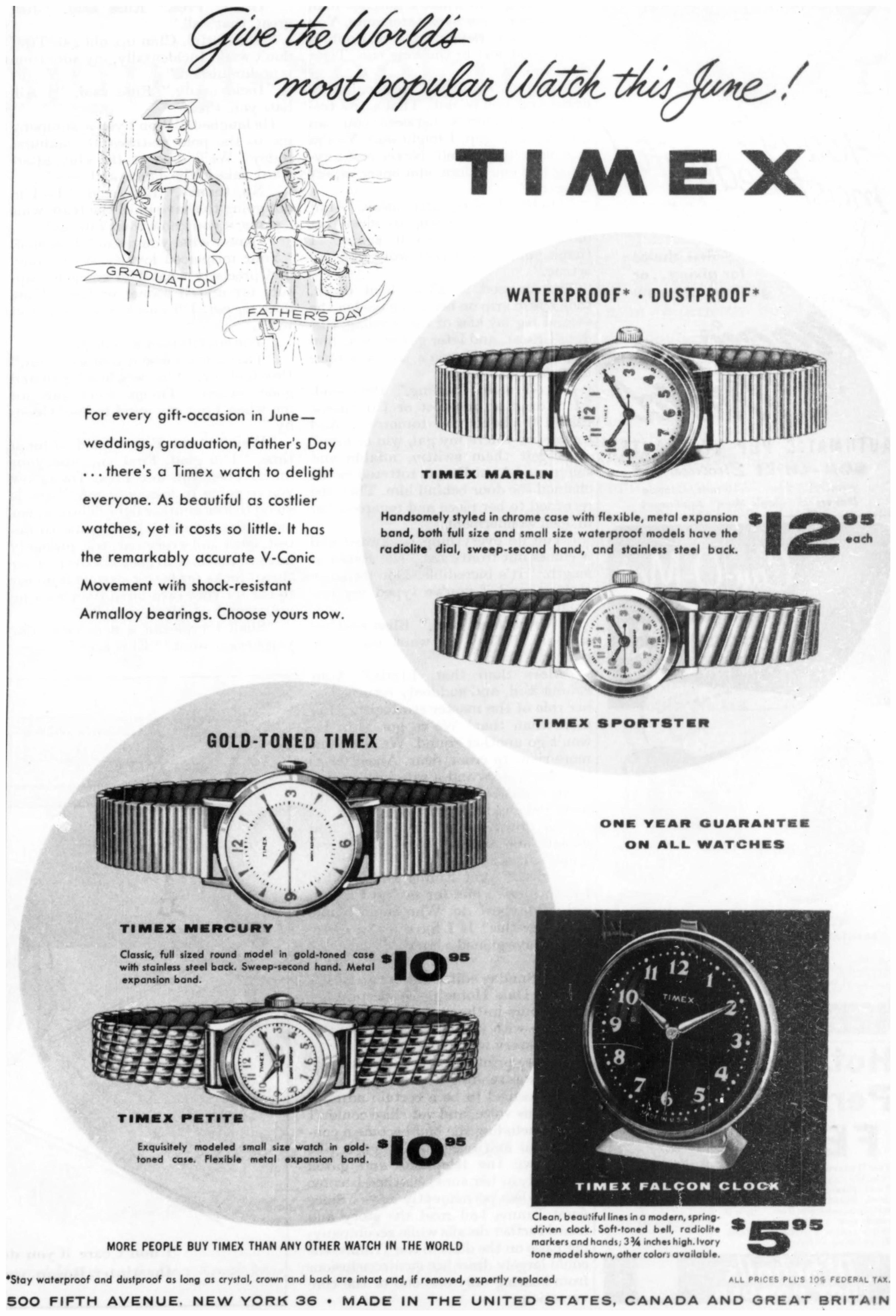 1955 Timex Ad 1