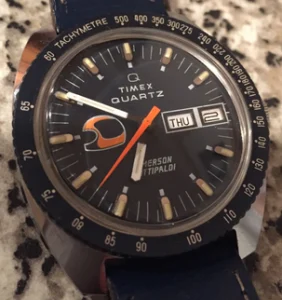 Timex Emerson Fittipaldi Q Quartz Watch