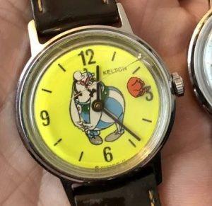 Kelton Obelix Asterix Watch 1977
