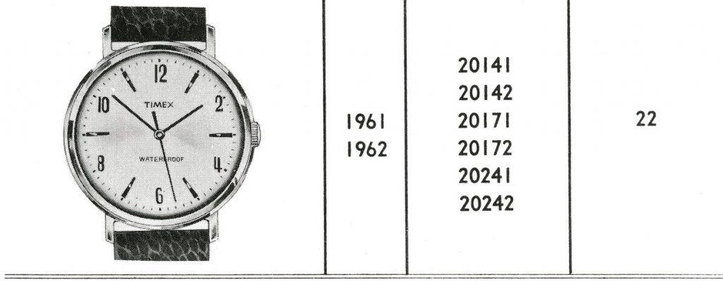 timex marlin watch 2014 2262 1962