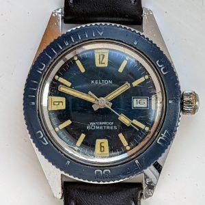 Kelton Skin Diver Watch 2157 2570 [1970]