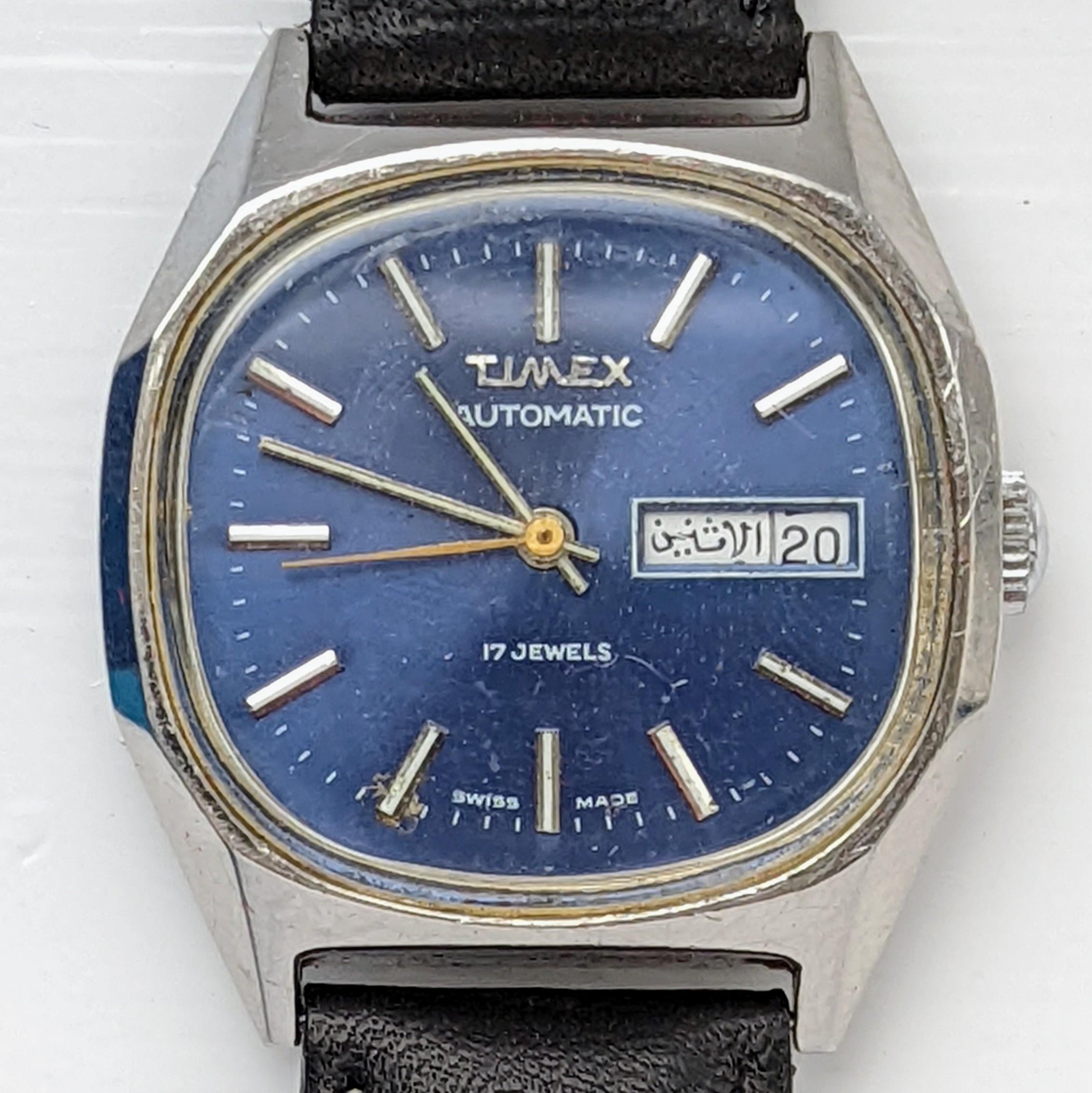 Timex 17 jewel day date