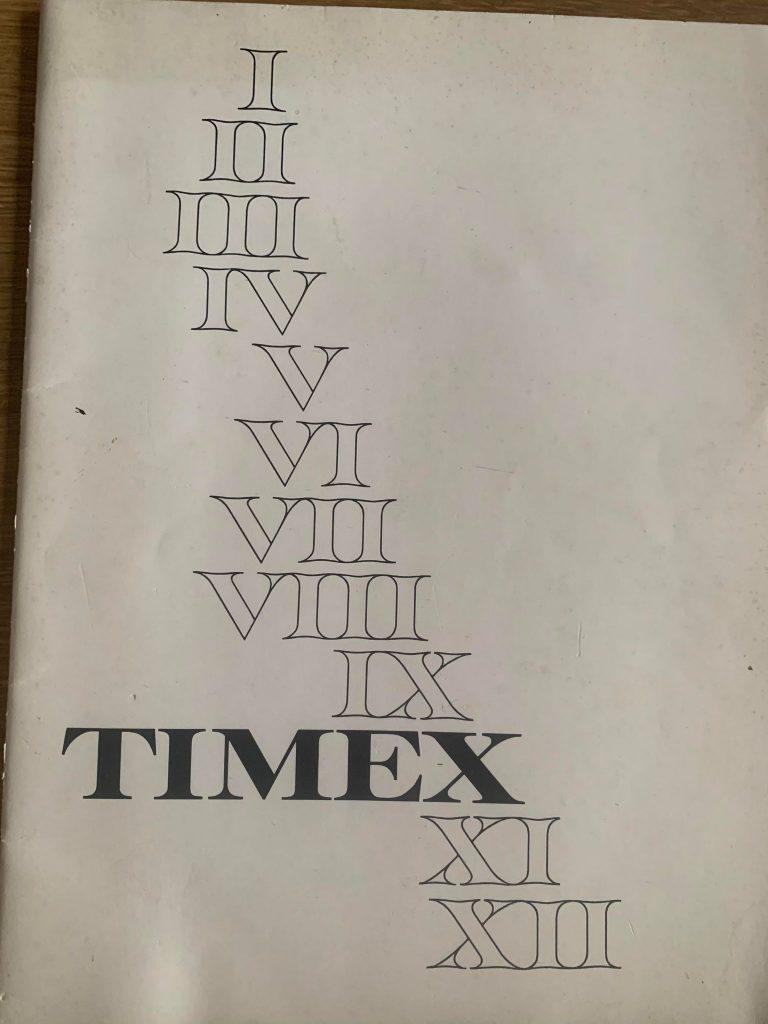 1968 Timex corporate brochure