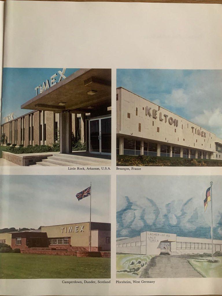1968 Timex corporate brochure