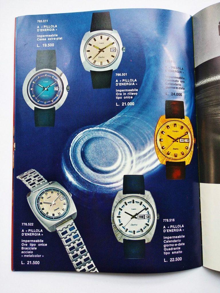 1973 Italy Timex Brochure
