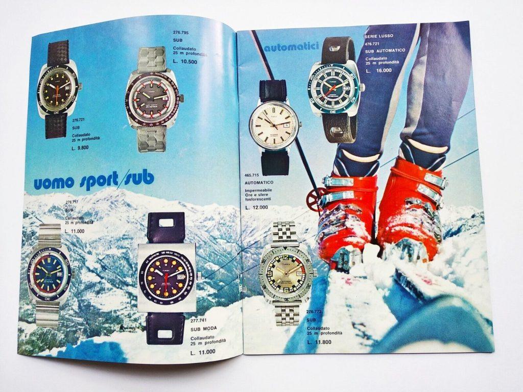1973 Italy Timex Brochure