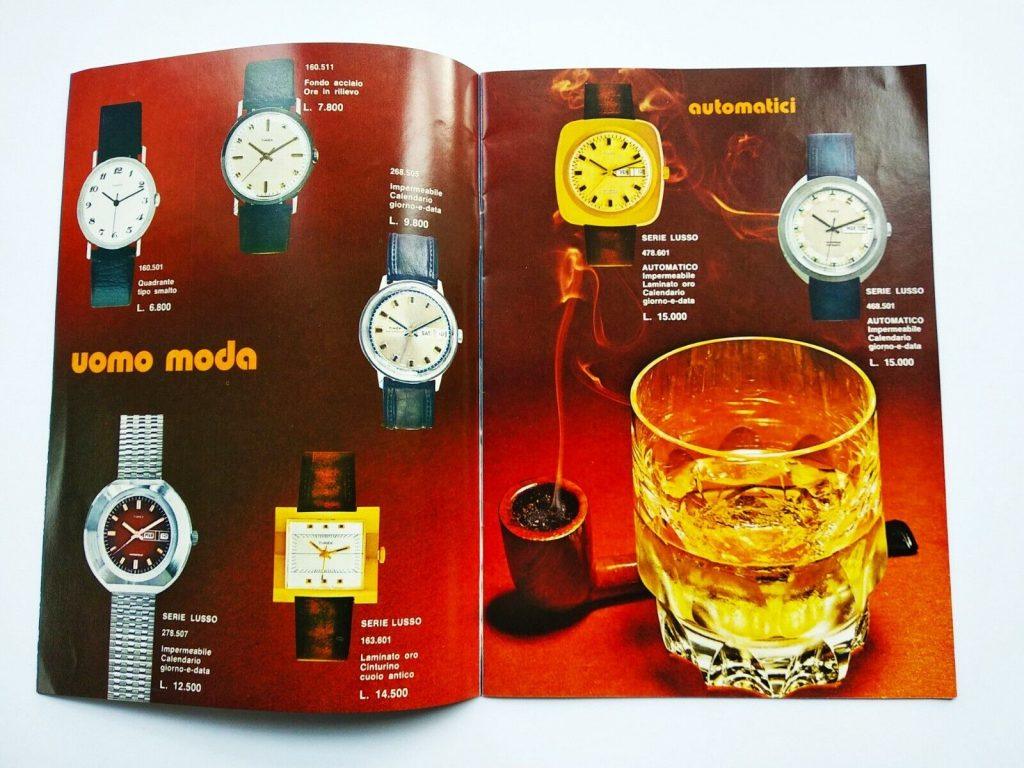 1973 Italy Timex Brochure