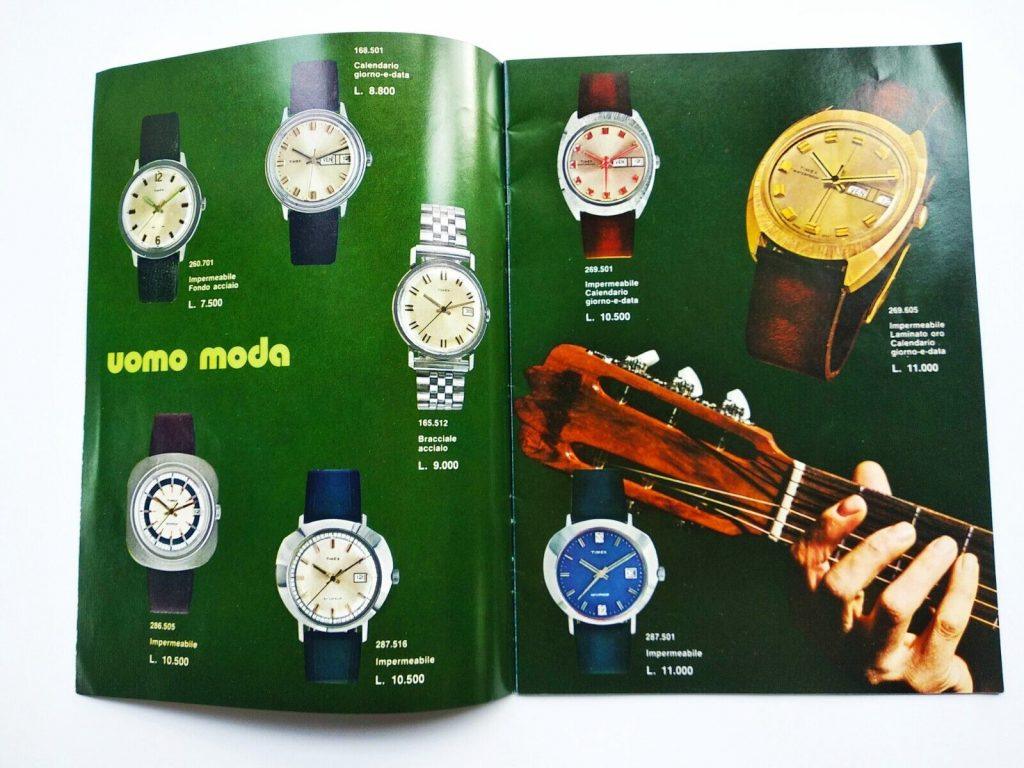 1973 Italy Timex Brochure