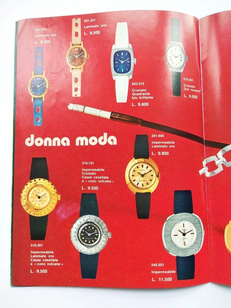 1973 Italy Timex Brochure
