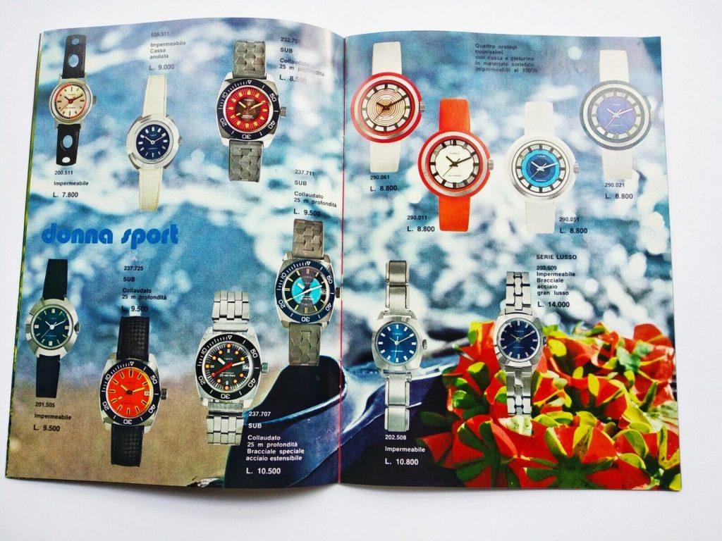 1973 Italy Timex Brochure