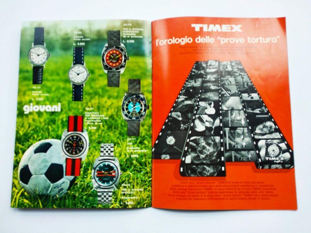 1973 Italy Timex Brochure