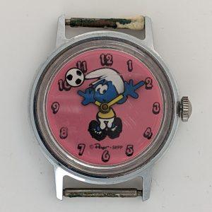 Striker Smurf Timex Character Watch 39231 02478 [1978]