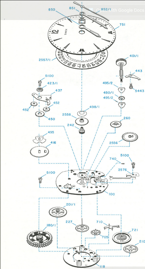 timex m25 service manual