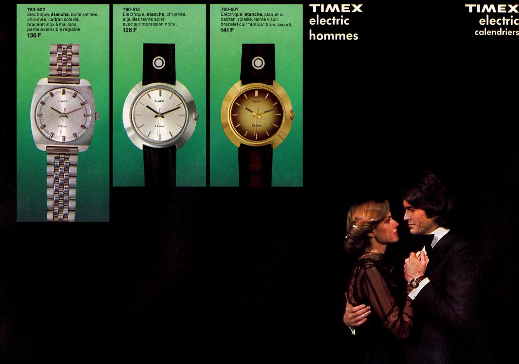 1972 Timex catalog catalogue brochure France