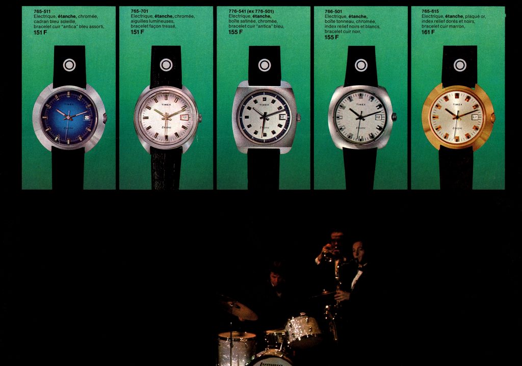 1972 Timex catalog catalogue brochure France