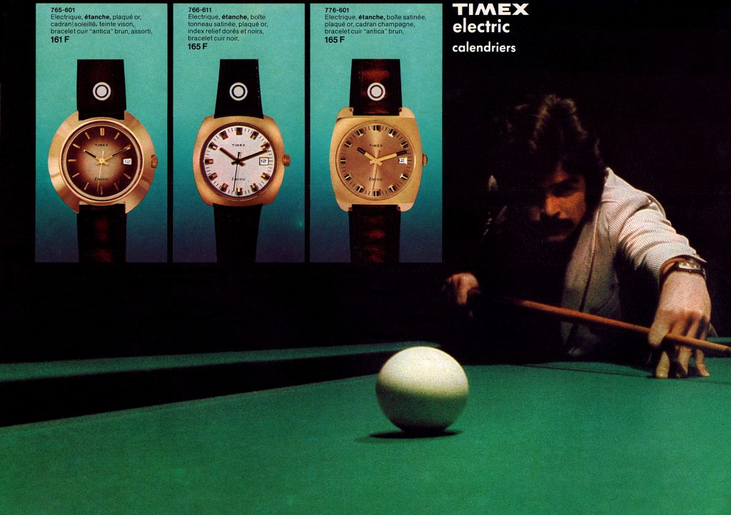 1972 Timex catalog catalogue brochure France