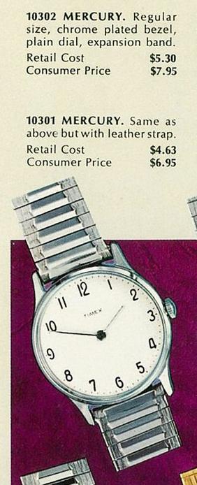 1967 Timex Mercury Ref. 1040 2467