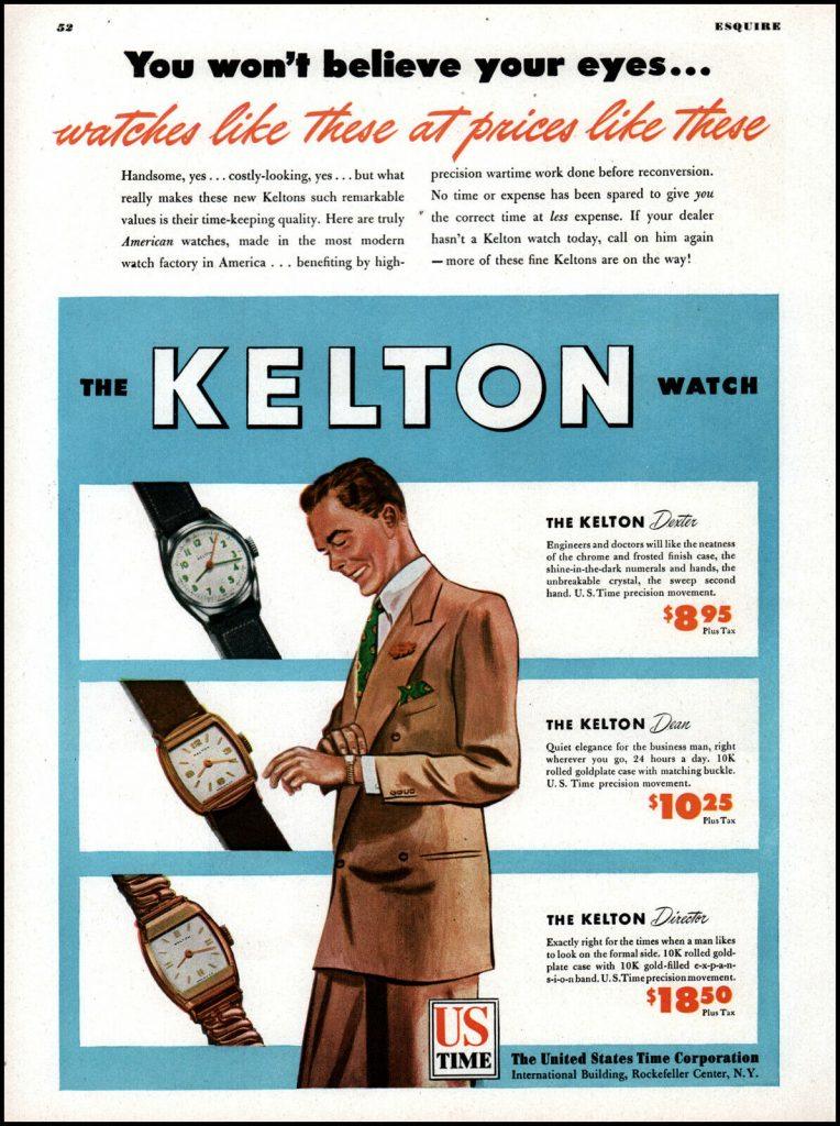 Kelton Watches 1946 Life Magazine 21 Oct