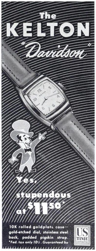 kelton davidson watch ad