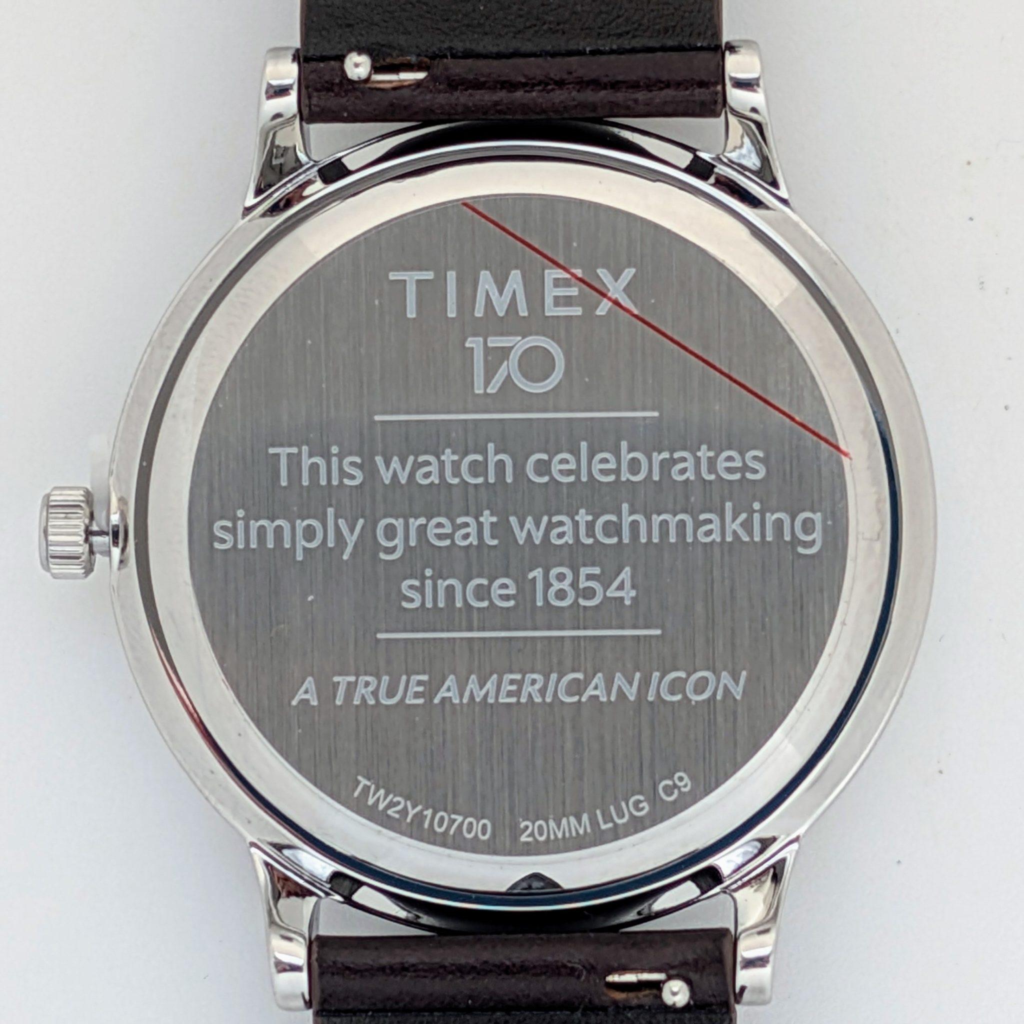 Timex Waterbury 170th Anniversary Dollar Watch Quartz TW2Y10700 2024 timex-waterbury-170th-anniversary-dollar-watch-quartz-tw2y10700-2024