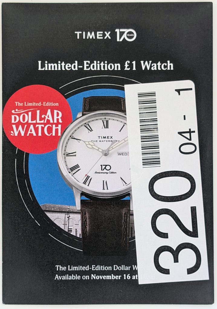 Timex Waterbury 170th Anniversary Dollar Watch 2024 Quartz TW2Y10700