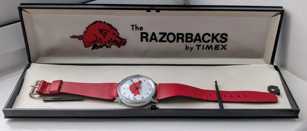 1976 Timex Viscount Razorbacks Watch Ref. 46050 03176