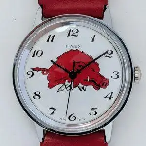 Razorbacks Timex Viscount Watch 46050 03176 [1976]