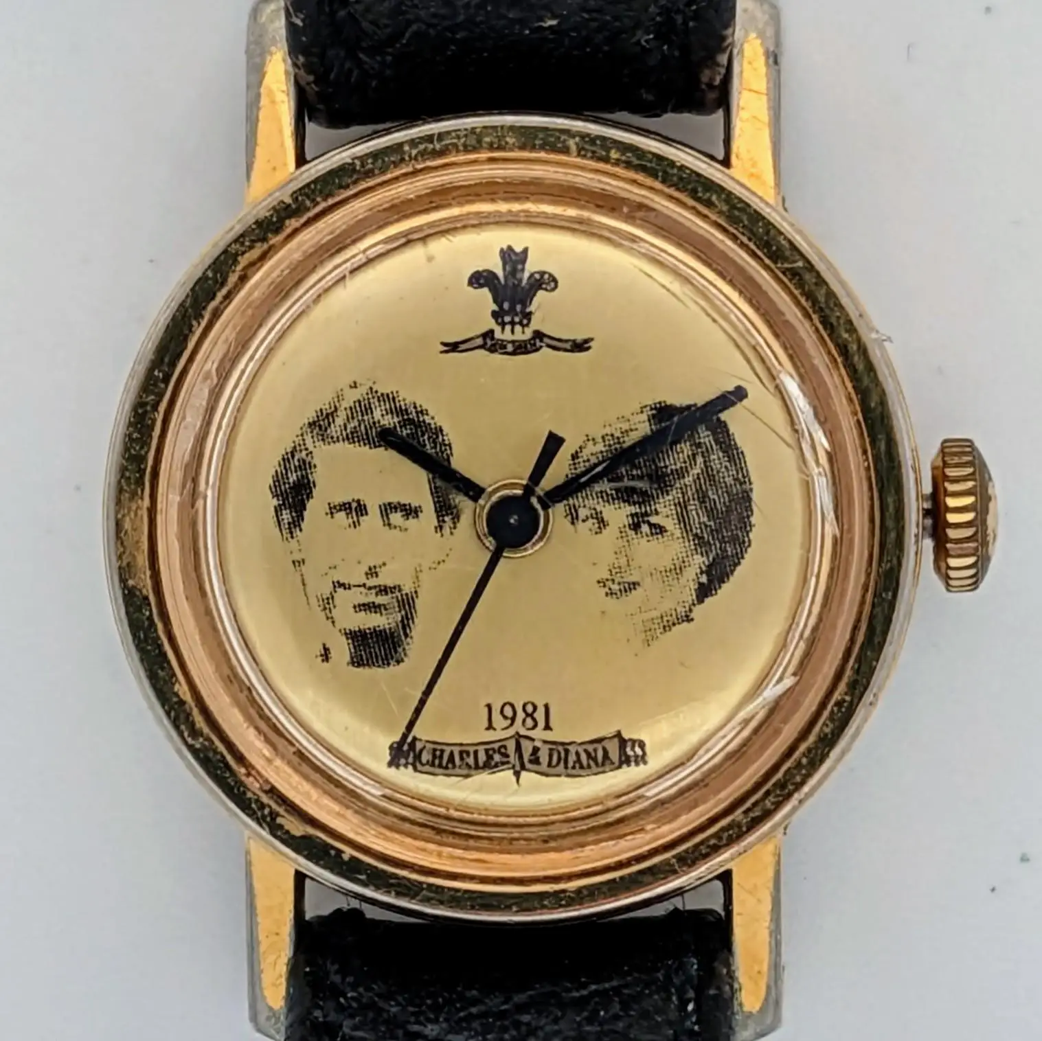 1981 timex charles and diana wedding watch
