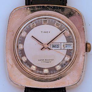 Timex Viscount Day Date Automatic Watch 7860 03374 [1974]