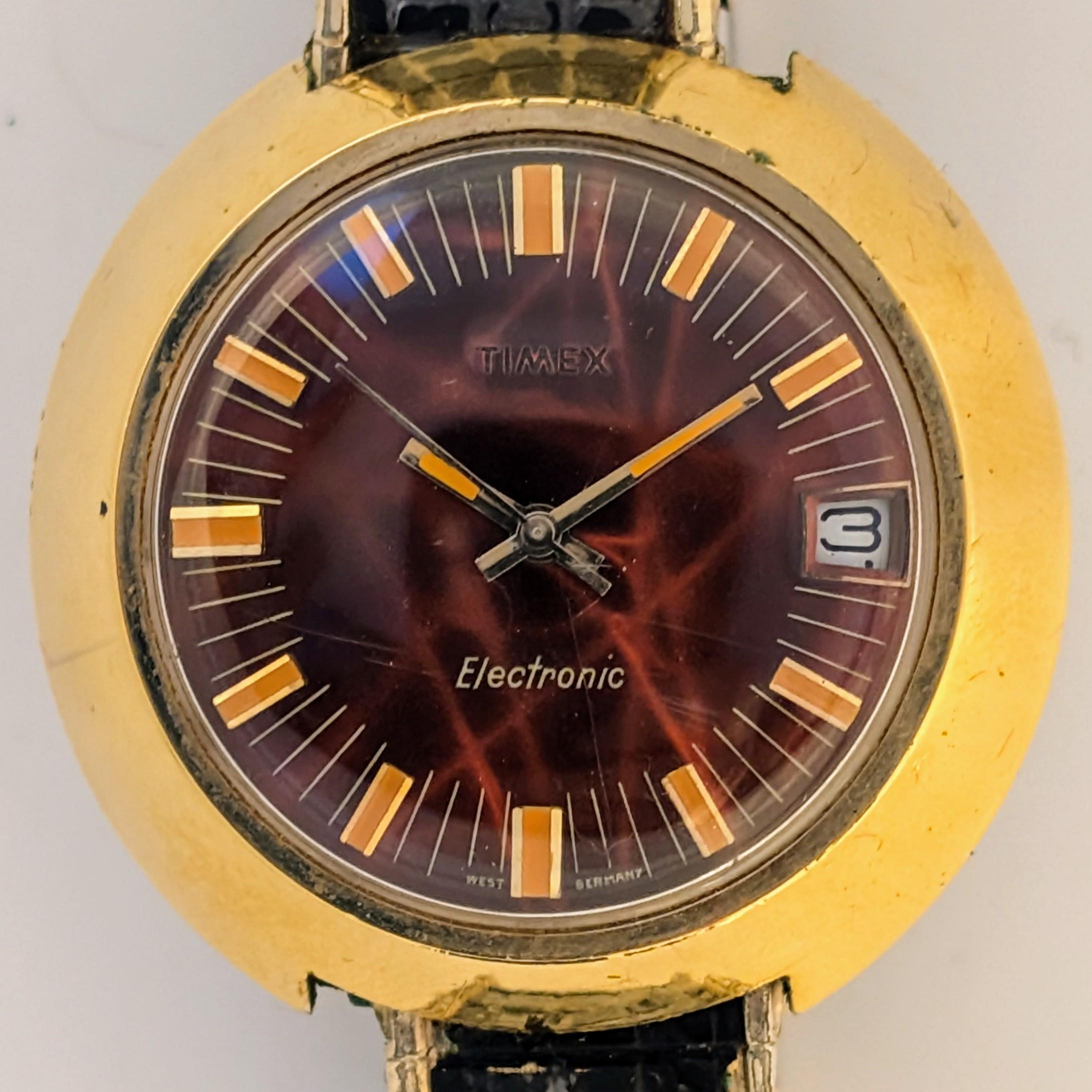 1971 Timex Electronic Red Nebula Ref. 96760 8771