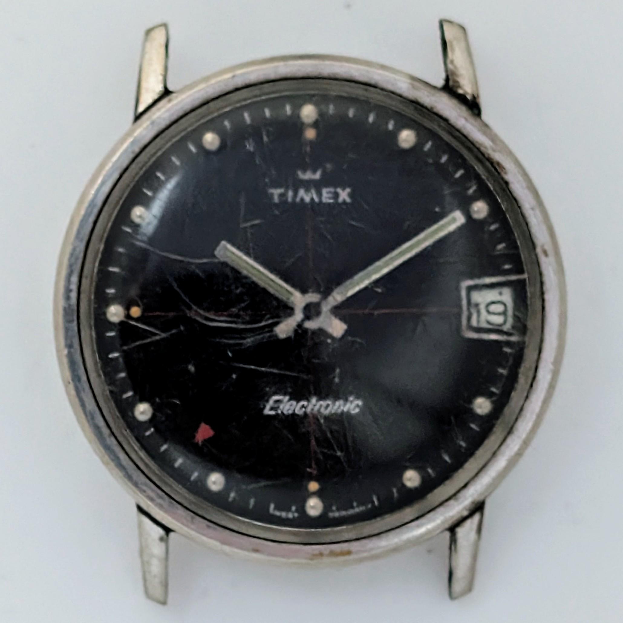 Timex 9917 7870 Electronic Calendar Back Set 1970