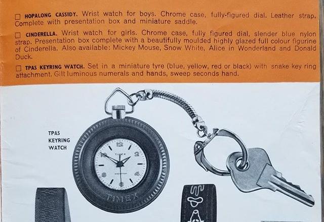 timex key ring watch