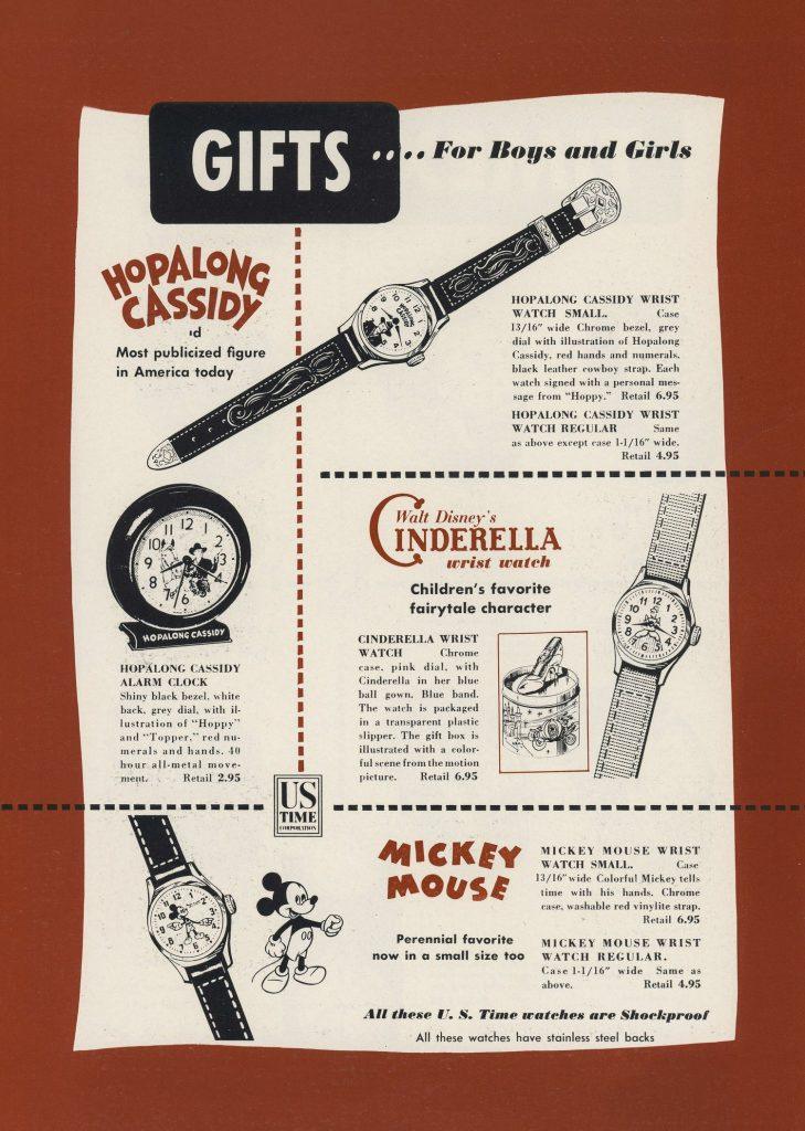 1950 timex catalog