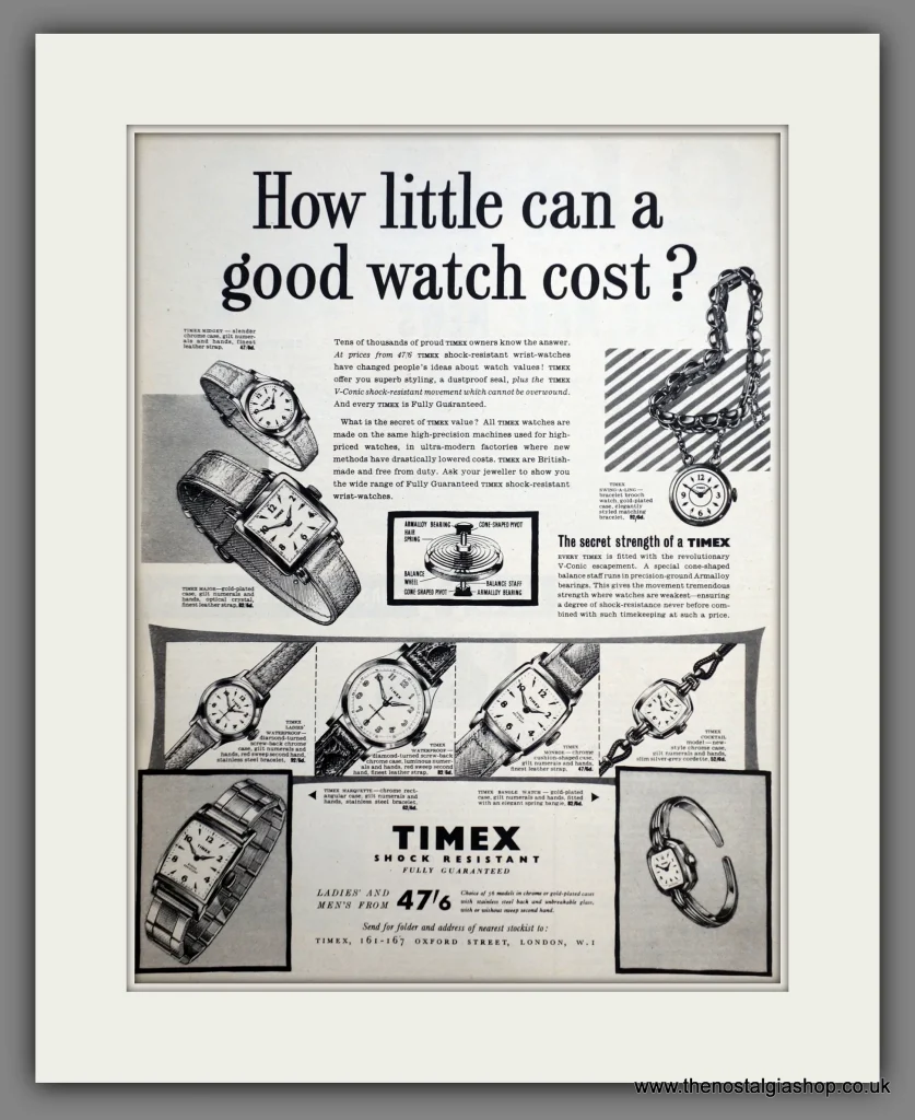 1951 Timex Advert