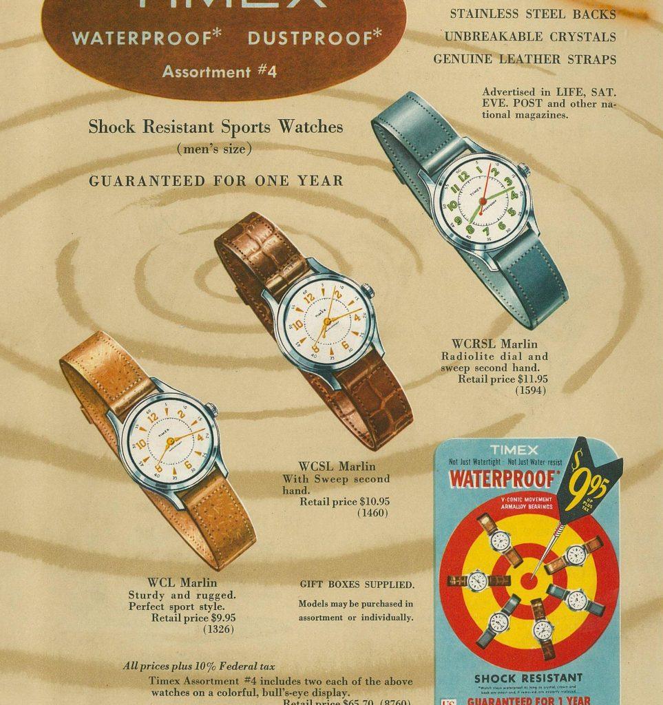 1953 timex catalog