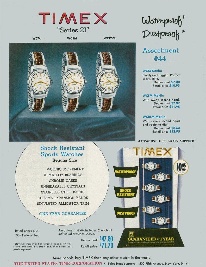 1956 timex catalog