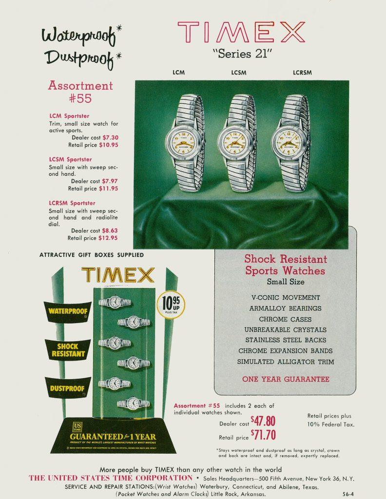 1956 timex catalog