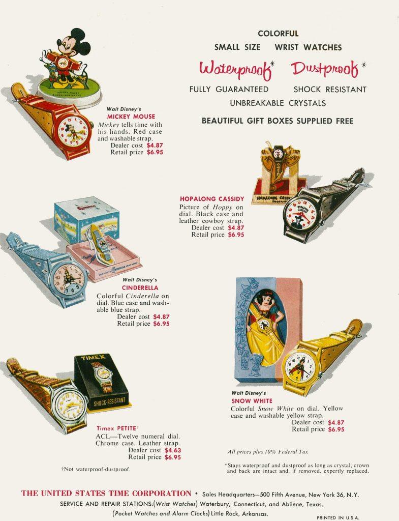 1956 timex catalog