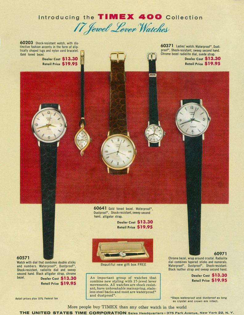 1960 timex catalog