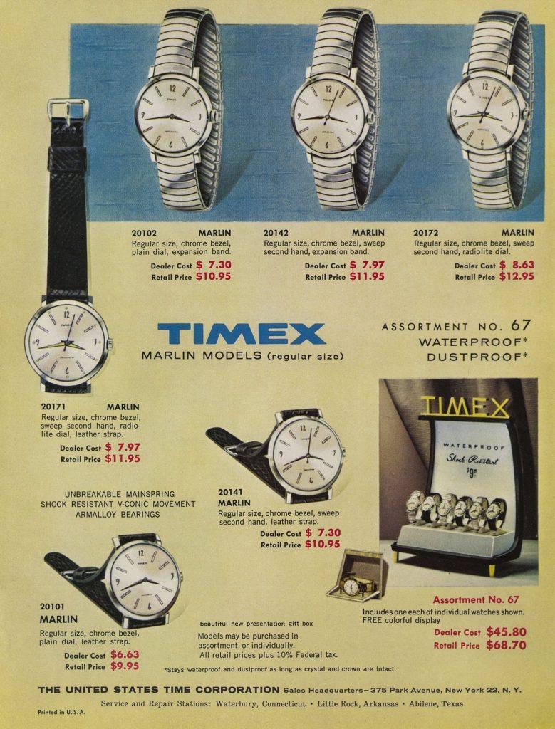 1960 timex catalog