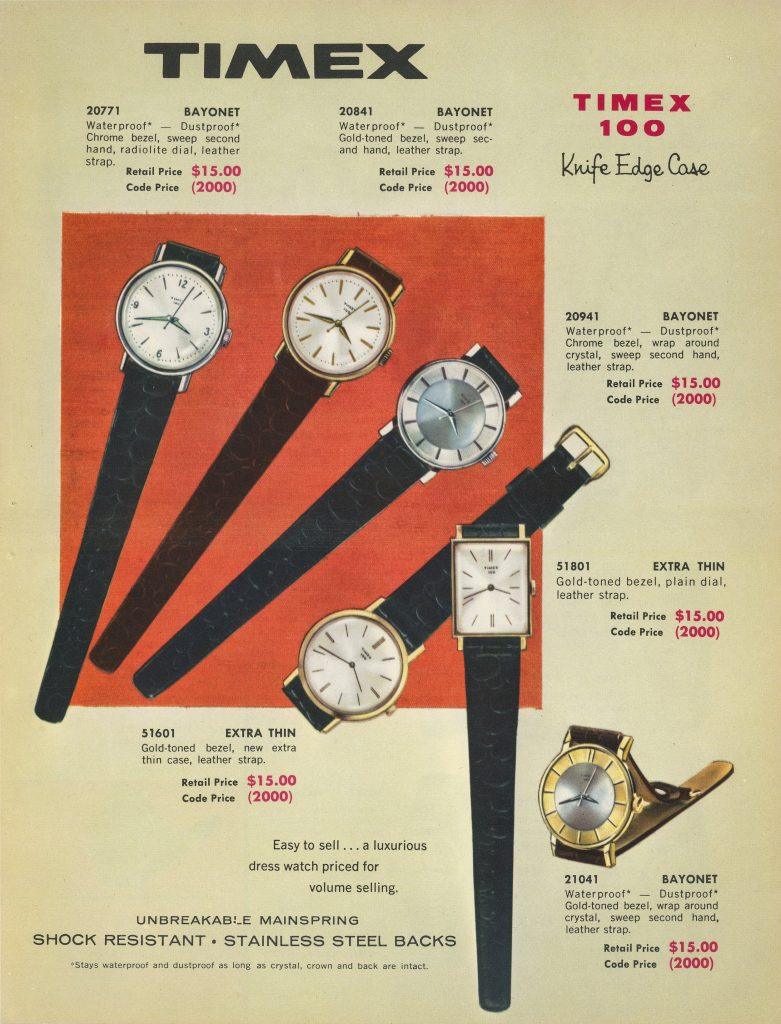 1960 timex catalog