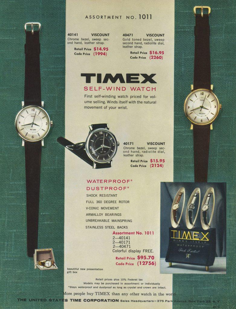 1960 timex catalog